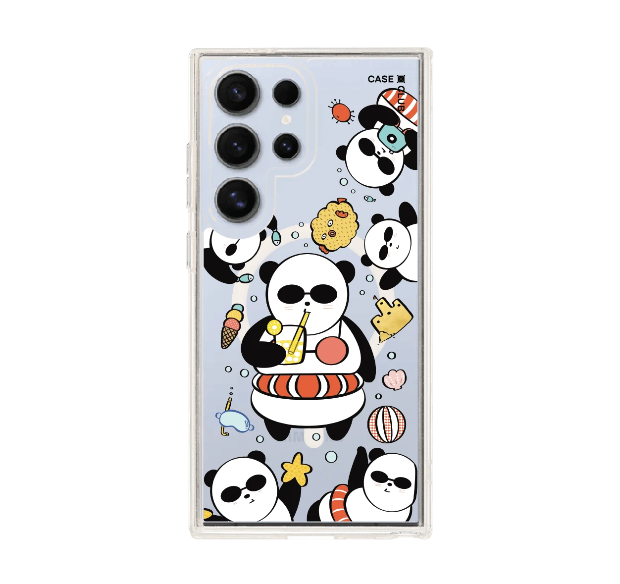 แพนด้าน้อยปาร์ตี้ริมหาด